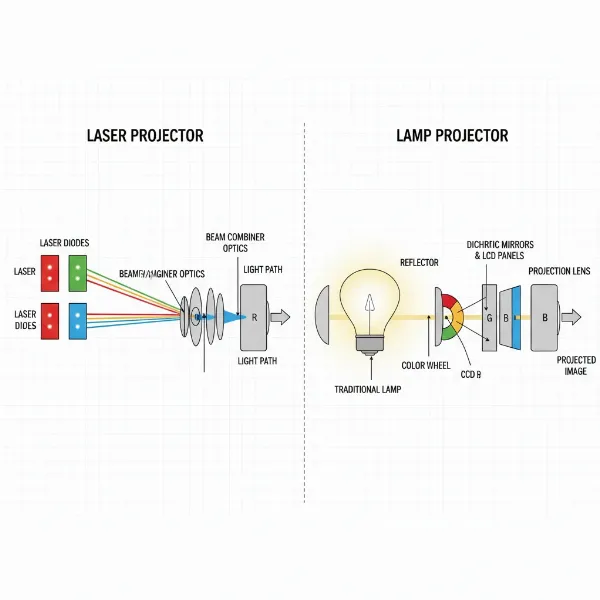 Laser vs. Lamp Projectors: Is the Upgrade Worth the Investment?