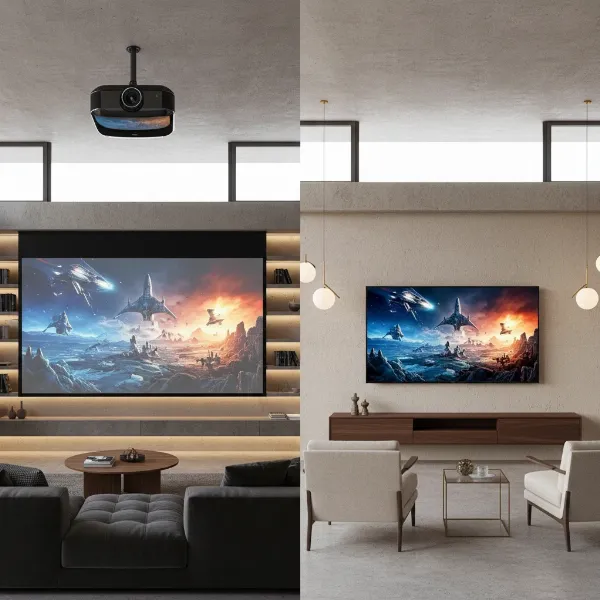 Projector vs. TV: Decoding the True Cost of Your Entertainment Hub