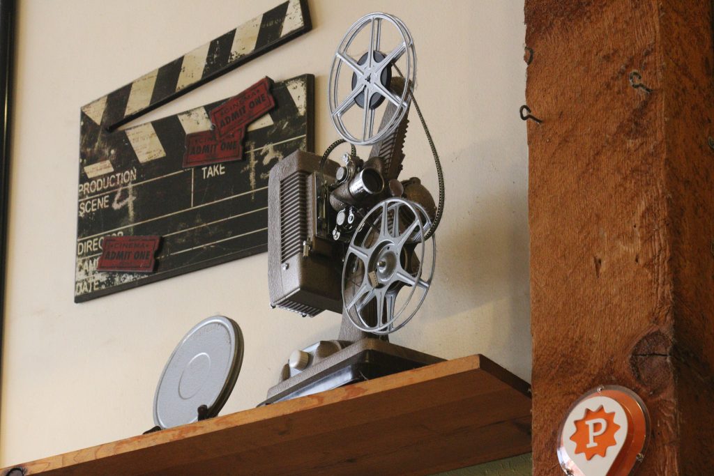 Projector used in daylight